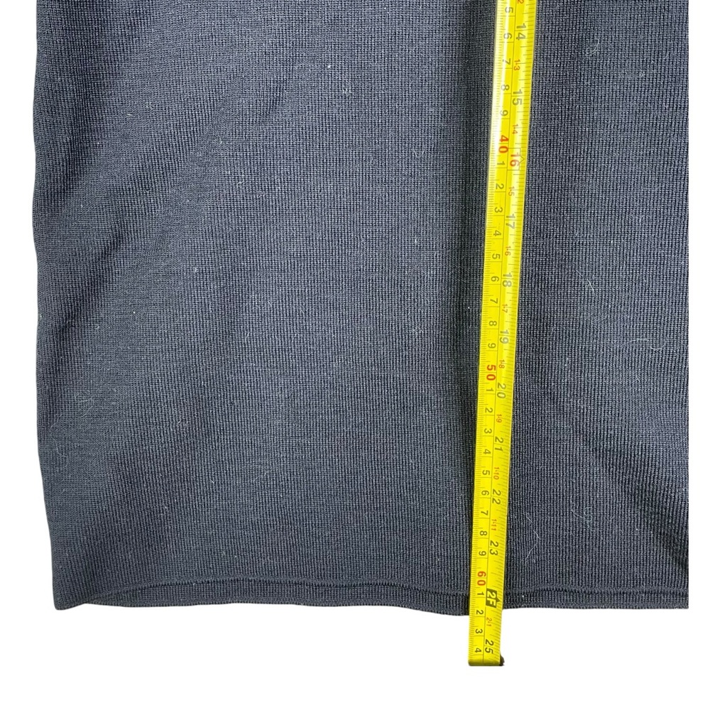 Saint James L' Atelier 100% Wool Color Block Navy Blue Red Women Sweater Size 6 - Picture 13 of 16